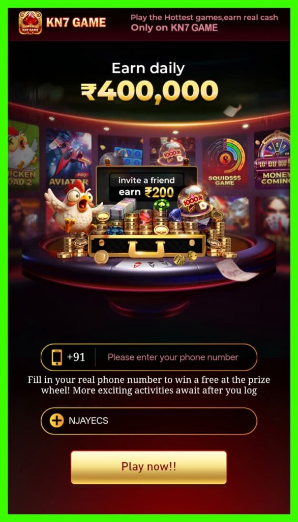 KN7 GAME APK DOWNLOAD | KN7 GAME APP LINK | 